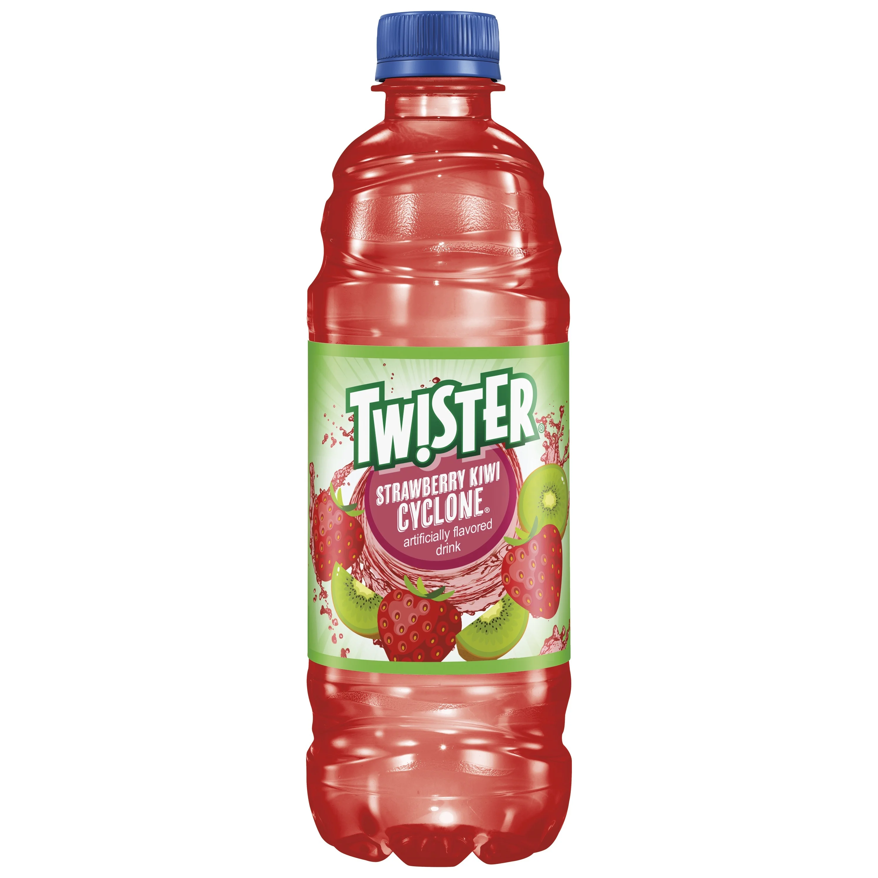 TWISTER 16.9OZ/12CT STRAWBERRY KIWI CYCLONE