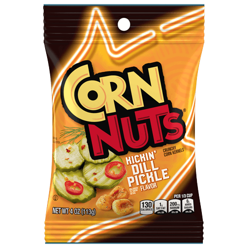 CORNNUTS ORG 4OZ CORN HICHIN DILL PICKLE