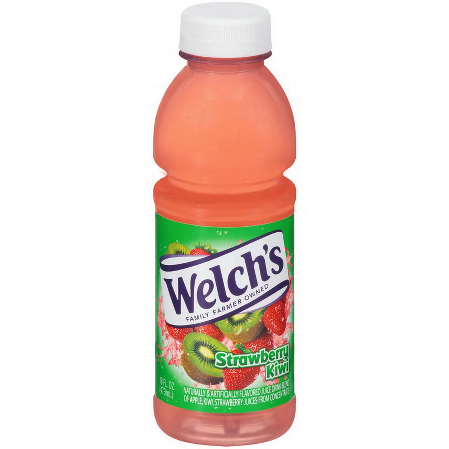 WELCH 16OZ KIWI STRAW