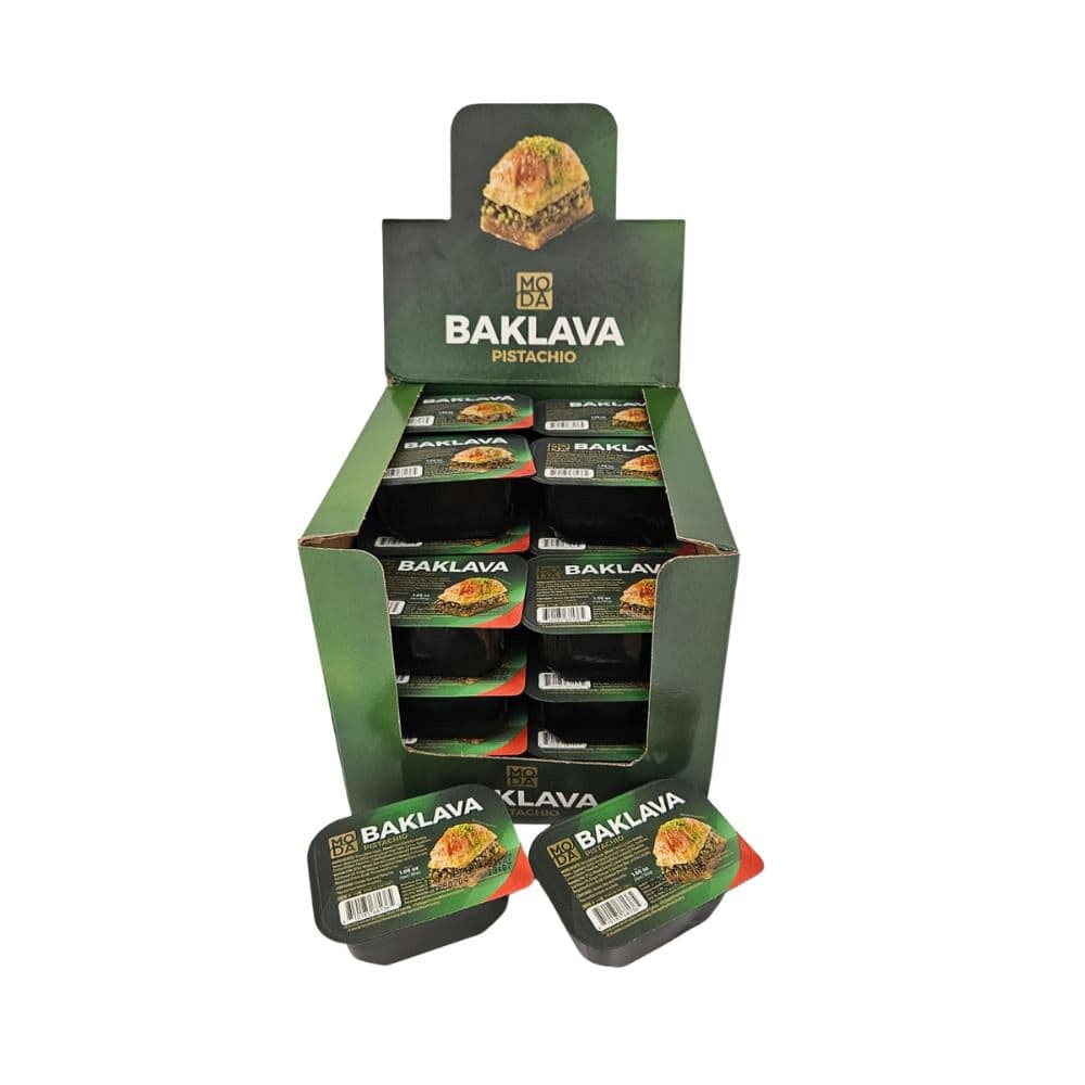 MODA BAKLAVA PISTACHIO 32GM 24CT/BOX (NO RETURN)