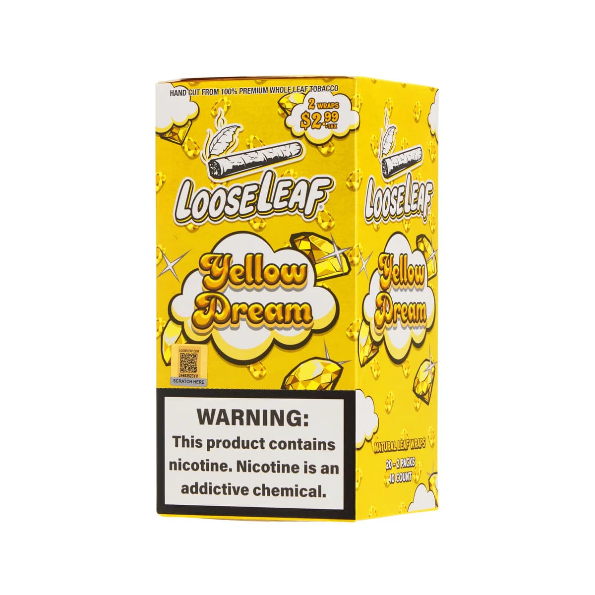 LOOSE LEAF 2/2.99 20/2CT YELLOW DREAM