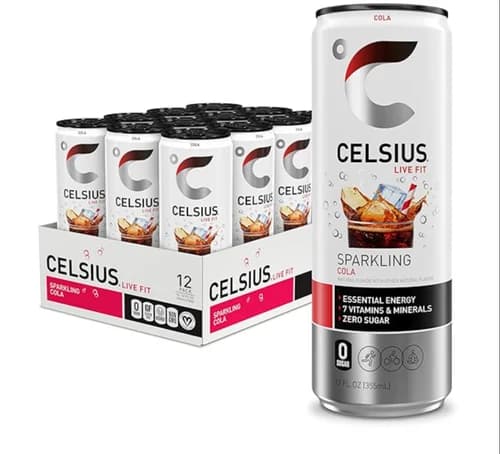 CELSIUS 12OZ 12CT COLA