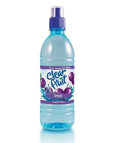 CLEAR FRUIT 16.9OZ/24CT GRAPE