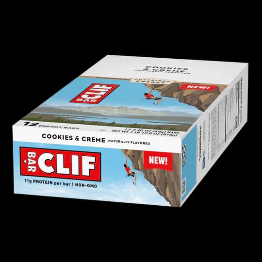 CLIFF BARS 12/2.4 COOKIES AND CREAM