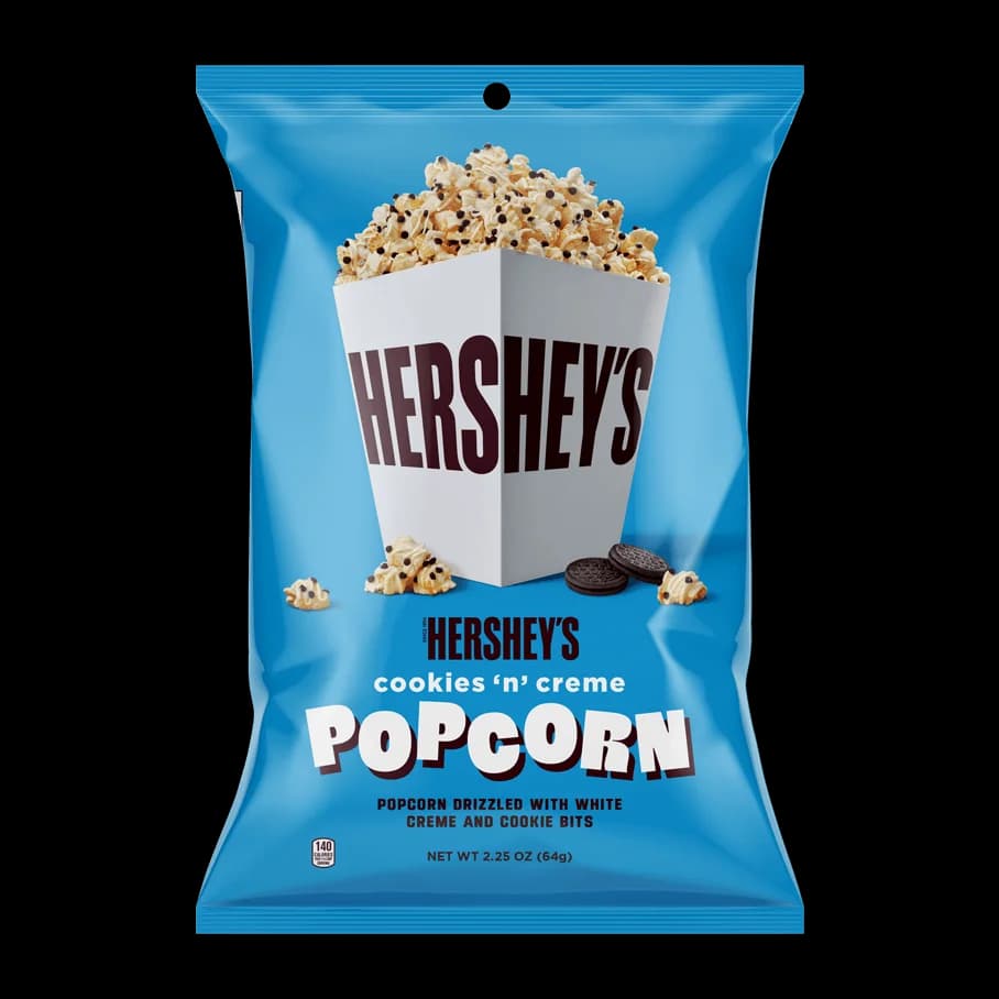 HERSHEYS POPCORN 2.25OZ