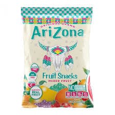ARIZONA PEG BAG 5OZ MIXED FRUIT