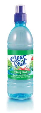 CLEAR FRUIT 16.9OZ/24CT CHERRY LIME