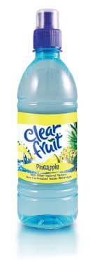 CLEAR FRUIT 16.9OZ/24CT PINEAPPLE
