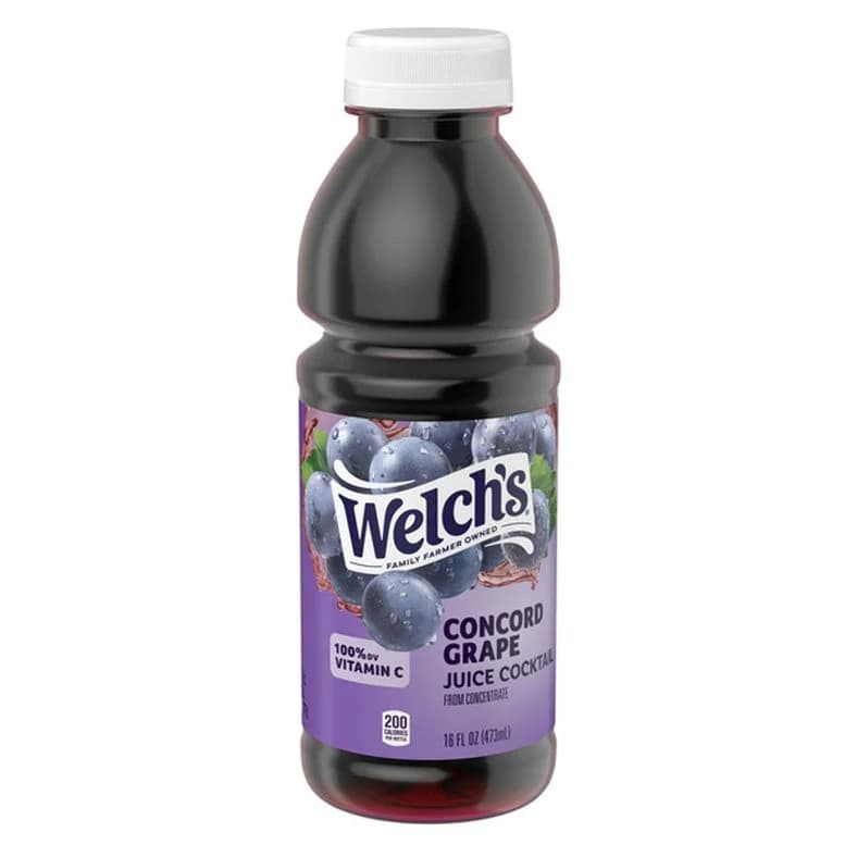 WELCH 16CT 10OZ CONCORD GRAPE