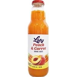 LOTY PEACH CARROT 8CT 25OZ