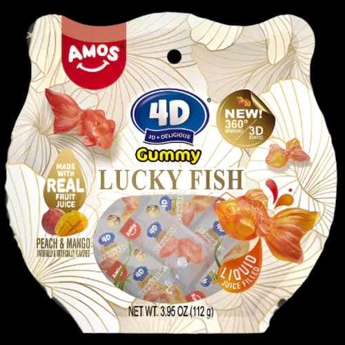 4D GUMMY LUCKY FISH 3.95OZ