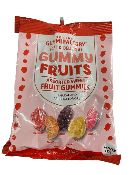 GUMMI FACTORY ASSORTED SWEET FRUIT
