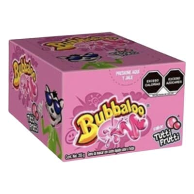 BUBBALOO 47CT SABOR TUTTI FRUTTI
