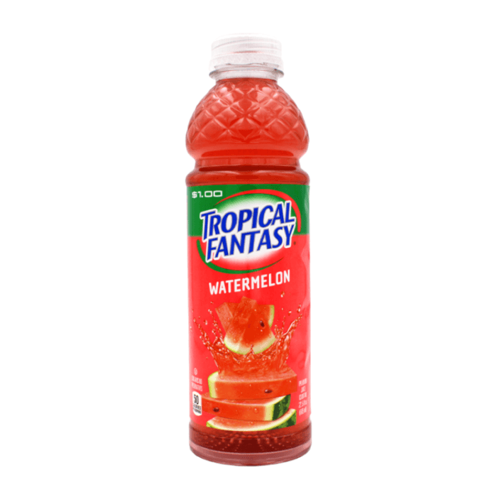 TROPICAL FANTASY 20OZ/24CT WATERMELON