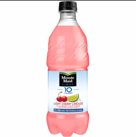 20OZ MINUTE MAID LIGHT CHERRY LIME