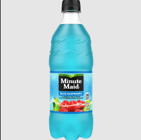 20OZ MINUTE MAID BLUE RASPBERRY