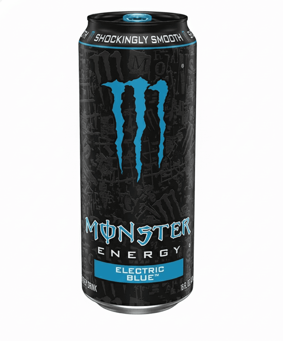 MONSTER 16OZ/24CT ELECTRIC BLUE