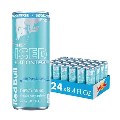 RED BULL PINK 8.4OZ ICED VANILLA BERRY SUGAR FREE