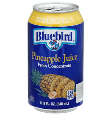 BLUE BIRD 11.5OOZ PINEAPPLE