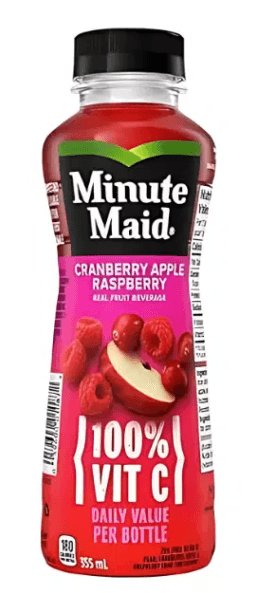 MINUTE MAID 12OZ/24CT CRANBERRY APPLE