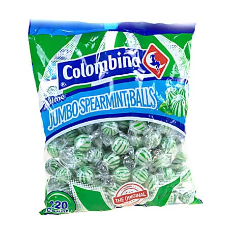COLOMBINA CANDYMANS MINT LUMPS 120CT SPEARMINT