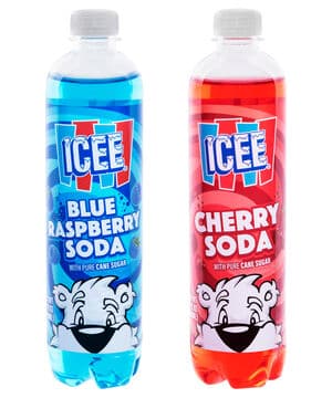 ICEE BLUE RASPBERRY SODA 17OZ 12CT