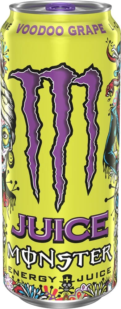 MONSTER 16OZ/24CT VODOO GRAPE