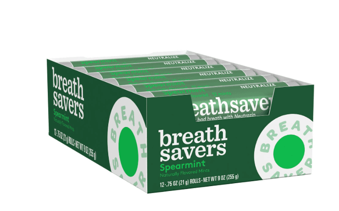 BREATH SAVERS SPEARMINT 12CT